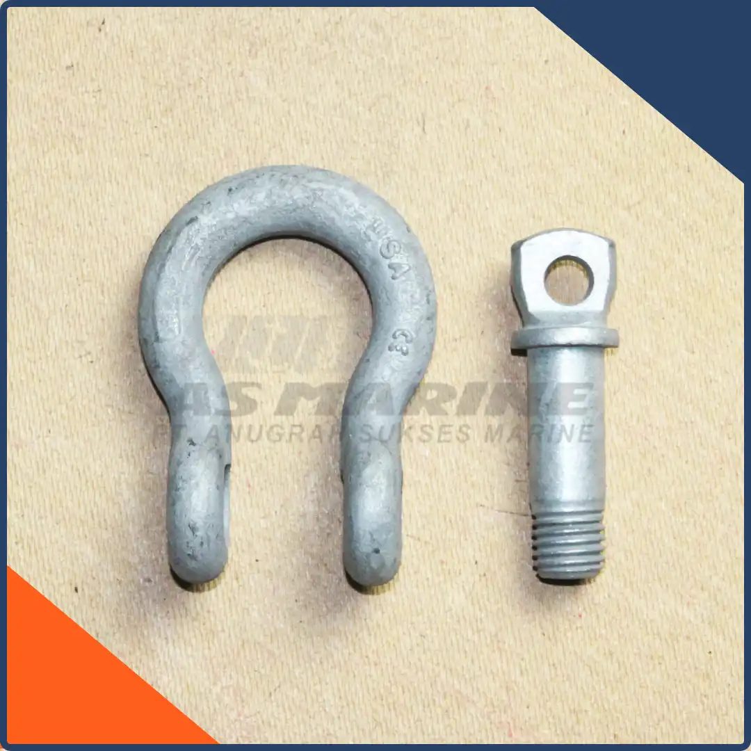 Bow Shackle / Segel Omega Crosby G209A Alloy Screw PIN 5/8 Inch 5 Ton